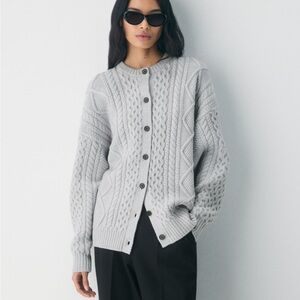 NWT Aritzia Heritage Knit Crew Cardigan